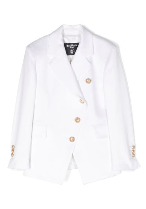 Blazer monopetto asimmetrico BALMAIN KIDS | BU2B34 I0192100